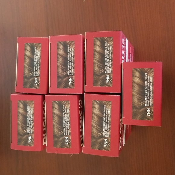 Rusk 10 minute permanent color.7 boxes,7NN Medium intense natural blonde,new - Picture 2 of 3